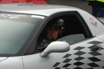 Hans Hauser in car